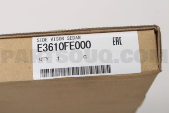 E3610FE000 SIDE VISOR SEDAN