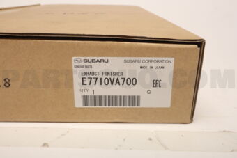 E7710VA700 EXHAUST FINISHER