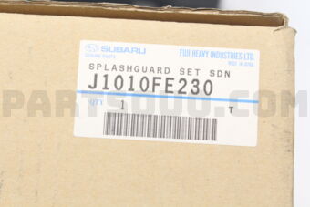J1010FE230 SPLASHGUARD SET SDN
