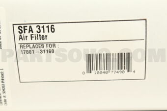 SFA3116 AIR FILTER