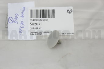 09409063266GS CAP, ASSISTANT GRIP HOLE,(GRAY)