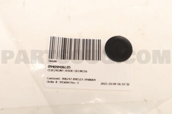 09409M06L05 CLIP,FRONT HOOD SILENCER
