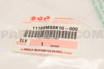 11189M68K10 GASKET,CYLINDER HEAD COVER