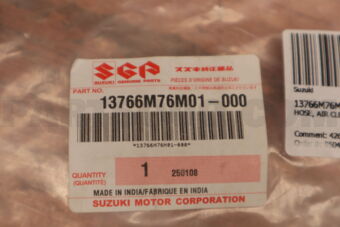 13766M76M01 HOSE, AIR CLEANER SUCT