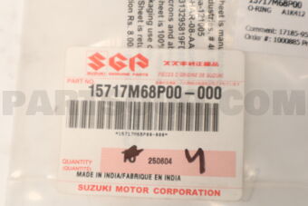 15717M68P00 O-RING     A1K412