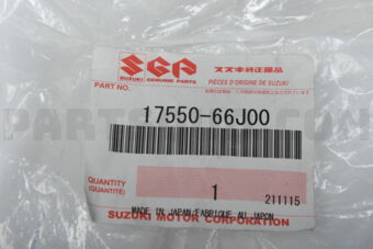 1755066J00 PIPE, WATER INLET