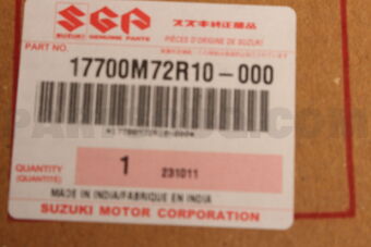 17700M72R10 Suzuki RADIATOR ASSY