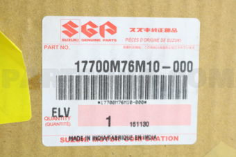 17700M76M10 RADIATOR ASSY