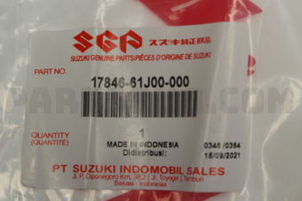 1784661J00 HOSE, RDTR INLET
