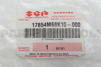 17854M68K10 HOSE, RADIATOR OUTLET