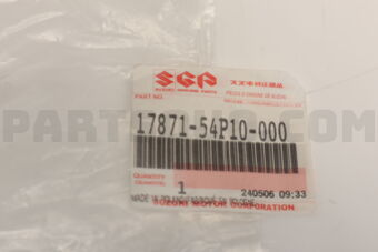 1787154P10 HOSE,HEATER INLET APK416