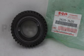 2432076J20 GEAR, COUNTER SHAFT 2ND