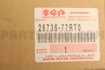 2673677RT0 DISC SET,2ND BRAKE