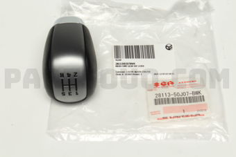 2811350J07BWK KNOB COMP GEAR SHF LEVER