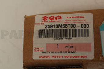 35910M55T00 LAMP ASSY,LICENSE