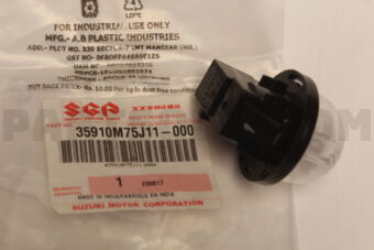 35910M75J11 LAMP ASSY,LICENCE