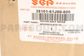 3810161J00 MOTOR ASSY WIPER  AE059050-879