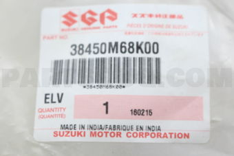 38450M68K00 Suzuki TANK ASSY, WASHER
