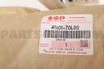 4160170L00 STRUT ASSY,FRONT SPNSN,R