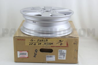 43210M68K5027N WHEEL, AL (14X4 1/2)(SILVER)