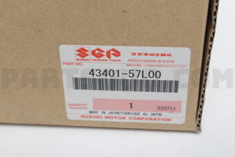 4340157L00 HUB ASSY, FRONT WHEEL