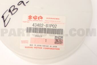 4340281P02 HUB ASSY,WHEEL