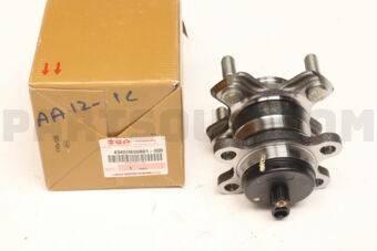 43402M55R01 HUB, RR WHEEL A1K310/412