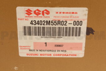 43402M55R02 HUB, RR WHEEL A1K310/412