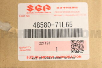 4858071L65 BOX ASSY,STRG GEAR