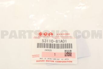 5311081A01 PLATE, RR BRAKE RH