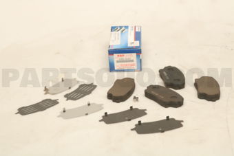 5520050J03 PAD SET DISC BRAKE