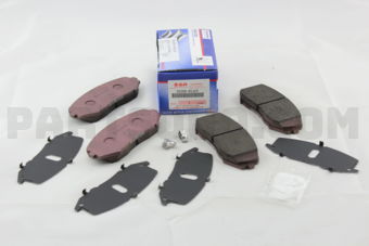 5520065J25 PAD SET DISC BRAKE