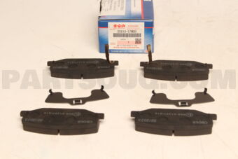 5581057M00 PAD SET,DISC BRAKE