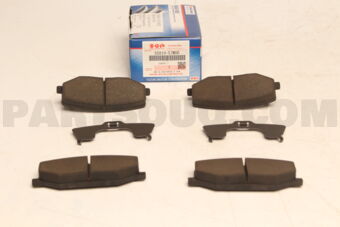 5581057M00 PAD SET,DISC BRAKE