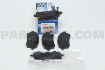 5581071L52 PAD SET,DISC BRAKE