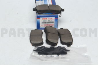 5581071L52 PAD SET,DISC BRAKE