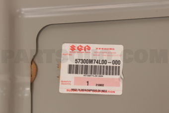 57300M74L00 PANEL  FRONT HOOD