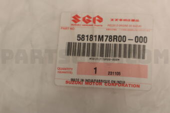 58181M78R00 MEMBER,LAMP SUPPORT,L