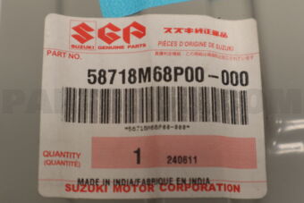 58718M68P00 BRACE, RDTR SUPPORT INNER LH