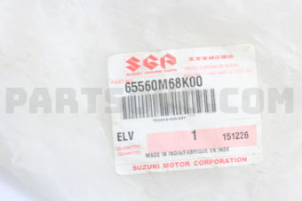 65560M68K00 MEMBER, REAR BUMPER