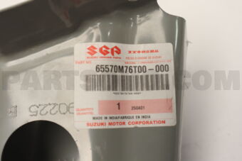 65570M76T00 ABSORBER COMP,RR BUMPER SIDE,L