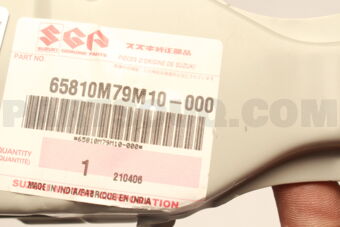 65810M79M10 HINGE, TRUNK LID