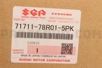 7171178R015PK BUMPER,FRONT