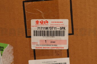 71711M73T115PK BUMPER,FRONT