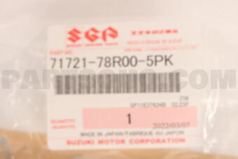 7172178R005PK NET,FRONT BUMPER