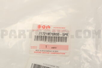 71721M78R005PK NET,FRONT BUMPER