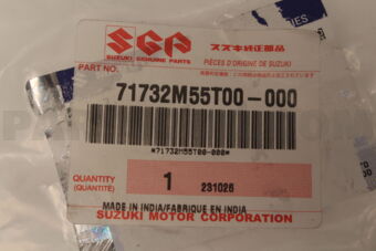 71732M55T00 HOLDER,FR BUMPER SIDE,LH