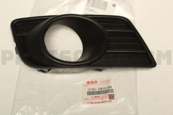 7175173K105PK BEZEL,FRONT FOG LAMP,R