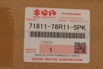 7181178R115PK BUMPER,REAR