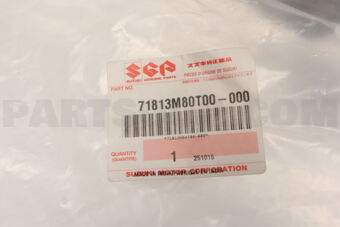 71813M80T00 COVER,REAR COMB LAMP,L
